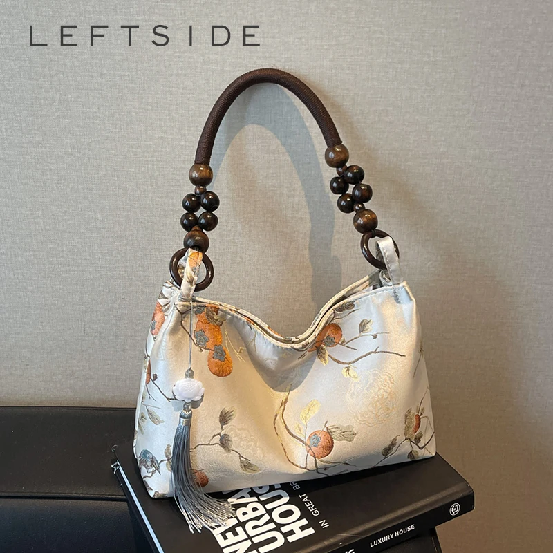 LEFTSIDE Design Chinese Style Small Cloth Crossbody Bags for Women 2025 Luxury Designer Evening Handbags and Purses Shoulder Bag
LEFTSIDE Design Chinese Style Small Cloth Crossbody Bags for Women 2025 Luxury Designer Evening Handbags and Purses Shoulder Bag