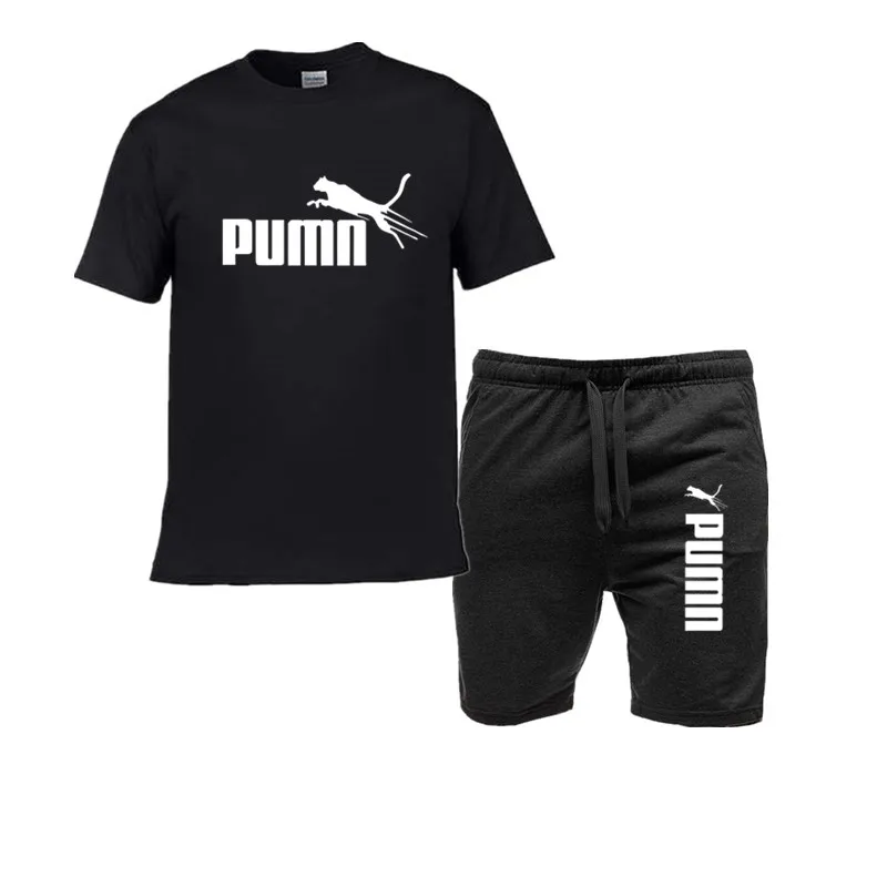 New spring and summer men's pullover T-shirt+pants two-piece set, fashionable and trendy fitness jogging casual sportswear set
New spring and summer men's pullover T-shirt+pants two-piece set, fashionable and trendy fitness jogging casual sportswear set