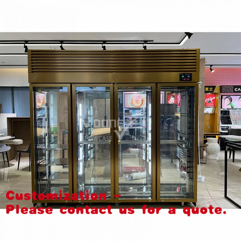 custom.Commercial Custom Electroplated Bronze Stainless Steel Constant Temperature Meet Cabinet
custom.Commercial Custom Electroplated Bronze Stainless Steel Constant Temperature Meet Cabinet
