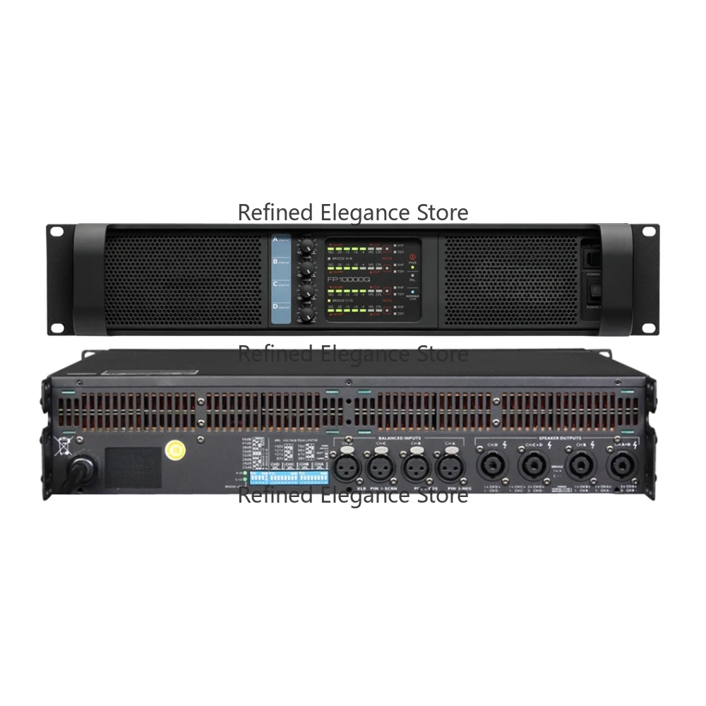 FP14000Q 2500W*4 FP14000Q 2350W*2 Professional Power Amplifiers Power Audio 4 Channel Amplifier
FP14000Q 2500W*4 FP14000Q 2350W*2 Professional Power Amplifiers Power Audio 4 Channel Amplifier