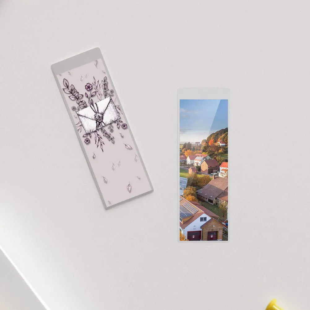 15 шт. прозрачных обложек для закладок из ПВХ, защитные чехлы для фотографий, поделок и творчества, прозрачные ПВХ-закладки для книг
15 шт. прозрачных обложек для закладок из ПВХ, защитные чехлы для фотографий, поделок и творчества, прозрачные ПВХ-закладки для книг