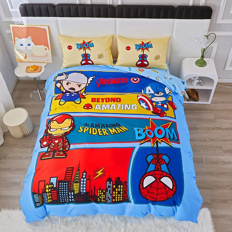 3D Digital S-Spiderman Bedding Set With Pillowcases 2/3pcs superhero Duvet Cover Set Teens & Kids Adult Quilt cover Single Doubl
3D Digital S-Spiderman Bedding Set With Pillowcases 2/3pcs superhero Duvet Cover Set Teens & Kids Adult Quilt cover Single Doubl