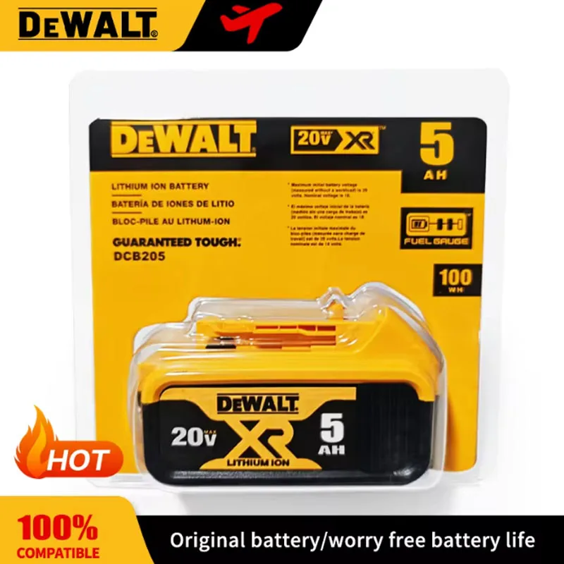 Dewalt 20V Battery 6.0AH DCF850 DCB200 DCB184 DCF922 DCF512 Lithium Battery Compatible With All DEWALT Series Of 20V Power Tool
Dewalt 20V Battery 6.0AH DCF850 DCB200 DCB184 DCF922 DCF512 Lithium Battery Compatible With All DEWALT Series Of 20V Power Tool