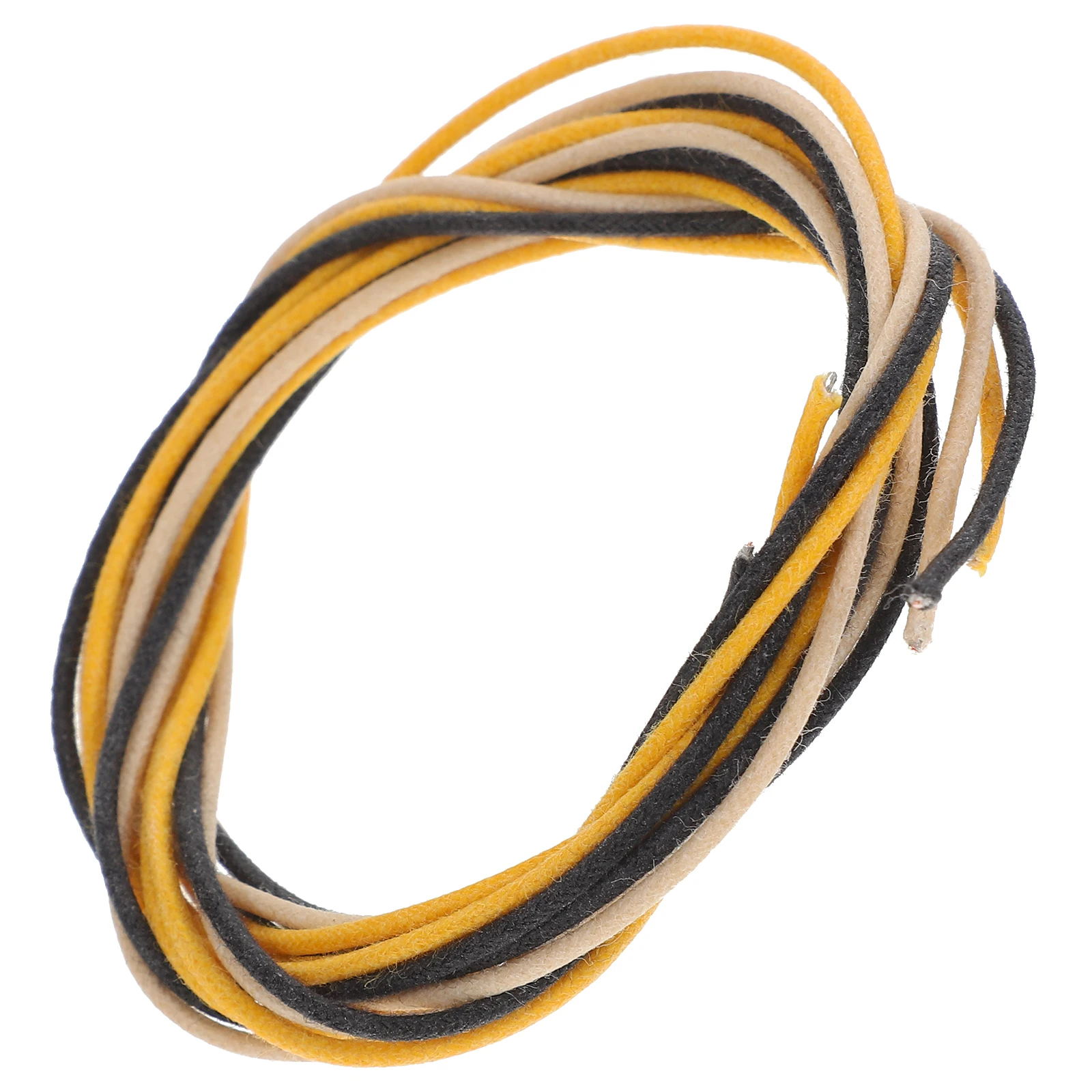 3 Pcs Electric Guitar Bass Pickup Wiring Circuit Soldering Wax Cloth Wire Connection Lead Internal Wires Black Beige Yellow
3 Pcs Electric Guitar Bass Pickup Wiring Circuit Soldering Wax Cloth Wire Connection Lead Internal Wires Black Beige Yellow