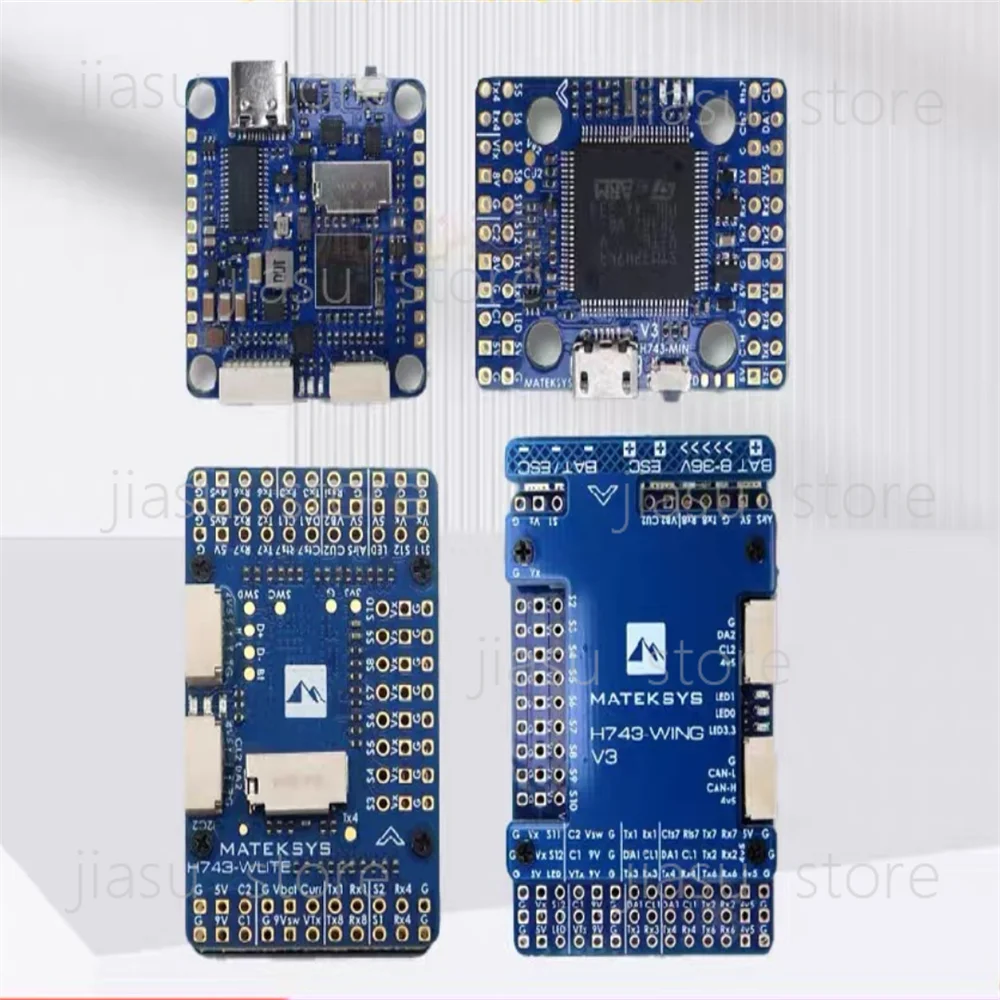 MATEK H743-Wing V3 flight control MINI-SLIM-WLITE time-travelling machine V3 drone FPV sensor
MATEK H743-Wing V3 flight control MINI-SLIM-WLITE time-travelling machine V3 drone FPV sensor