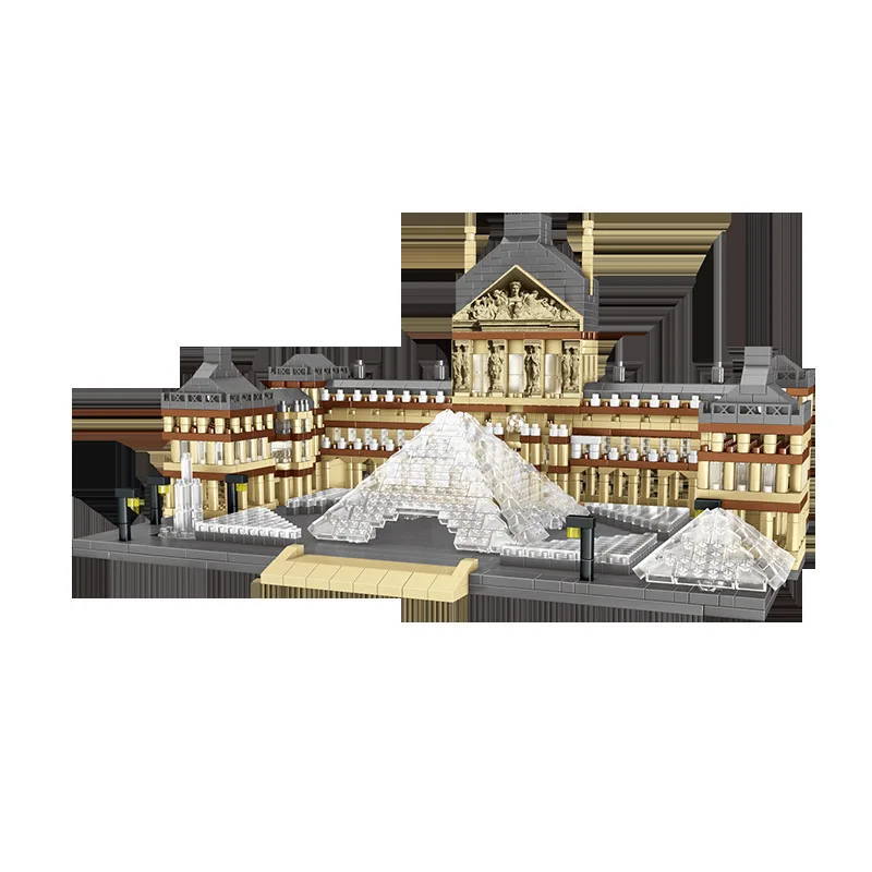 Louvre Mini Diamond Particle Building Blocks Relaxing Architecture Self-assembly Toy Small Particle Puzzle Construction Set
Louvre Mini Diamond Particle Building Blocks Relaxing Architecture Self-assembly Toy Small Particle Puzzle Construction Set