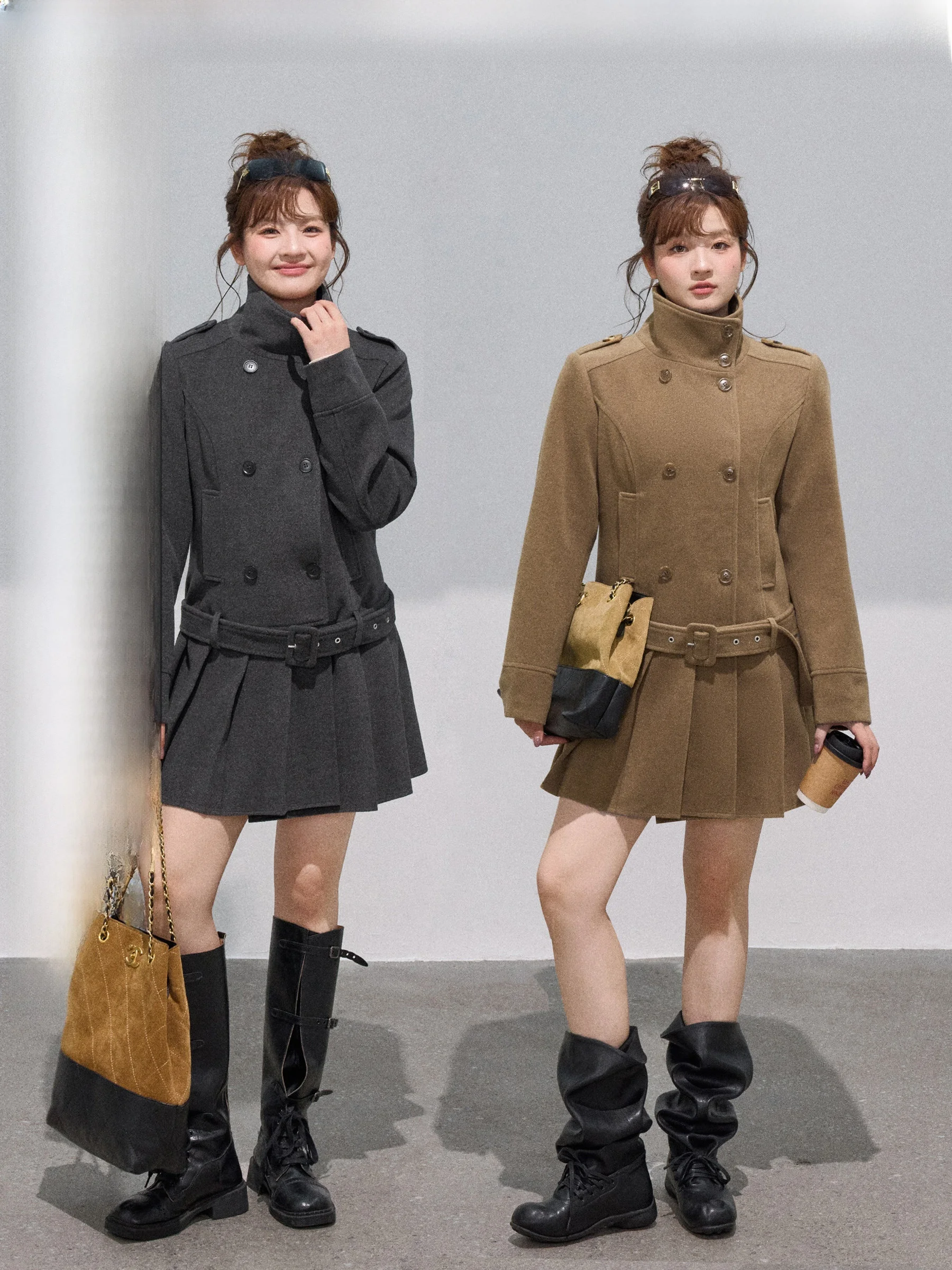 JULULOOK Studio High Intelligence Thousand Gold Micro Fat MM Korean Style Retro Stand Collar Woolen Dress Coat plus Size
JULULOOK Studio High Intelligence Thousand Gold Micro Fat MM Korean Style Retro Stand Collar Woolen Dress Coat plus Size
