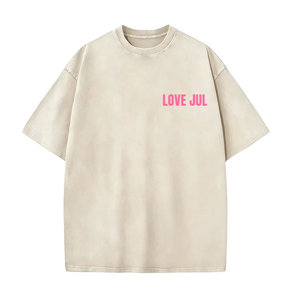 Love Jul 2026 Merch Washed T-shirt Men Women Hip Hop Fashion Pop Music Streetwear Men's Vintage Oversized Short Sleeve T Shirts
Love Jul 2026 Merch Washed T-shirt Men Women Hip Hop Fashion Pop Music Streetwear Men's Vintage Oversized Short Sleeve T Shirts