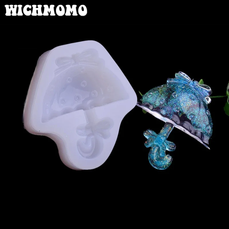 New 1PCS Umbrella Charms Pendant Craft DIY UV Resin Liquid Silicone Molds for Earring Necklace Decorations Making Jewelry
New 1PCS Umbrella Charms Pendant Craft DIY UV Resin Liquid Silicone Molds for Earring Necklace Decorations Making Jewelry