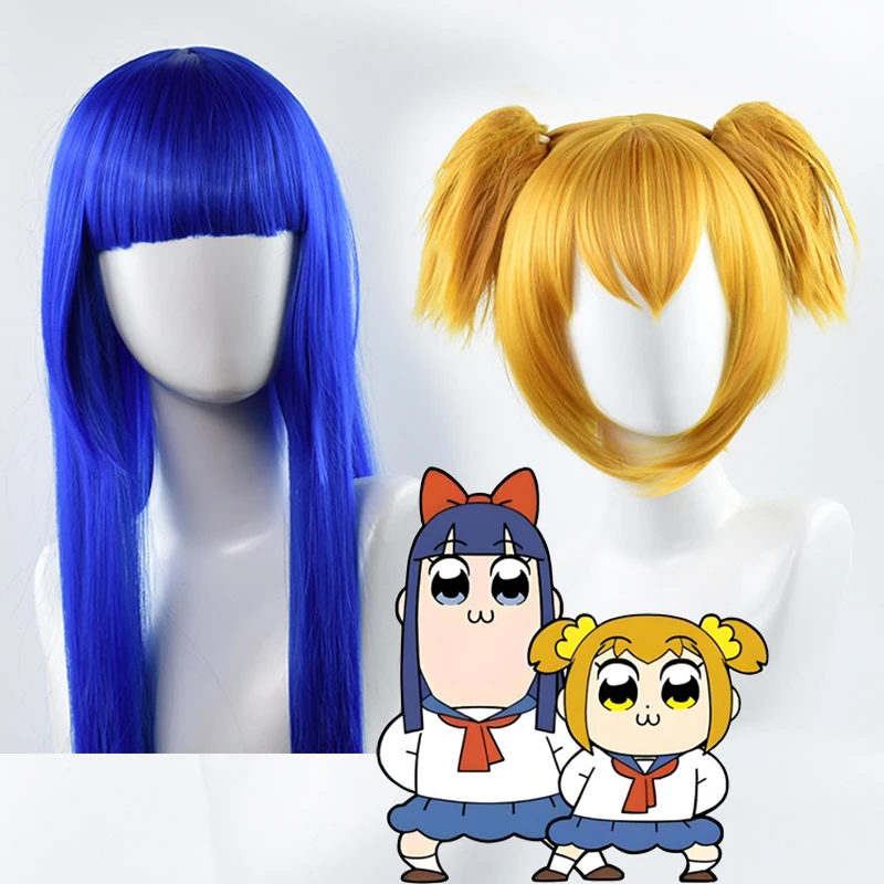 Парик для косплея Popuko And Pipimi, аниме POP TEAM EPIC, волосы из синтетического волокна для ролевых игр для женщин
Парик для косплея Popuko And Pipimi, аниме POP TEAM EPIC, волосы из синтетического волокна для ролевых игр для женщин