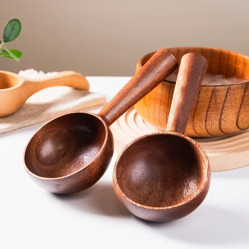 Household Long Handled Wooden Spoon for Rice Washing and Water Scooping Wooden Cutlery Large Spoon
Household Long Handled Wooden Spoon for Rice Washing and Water Scooping Wooden Cutlery Large Spoon