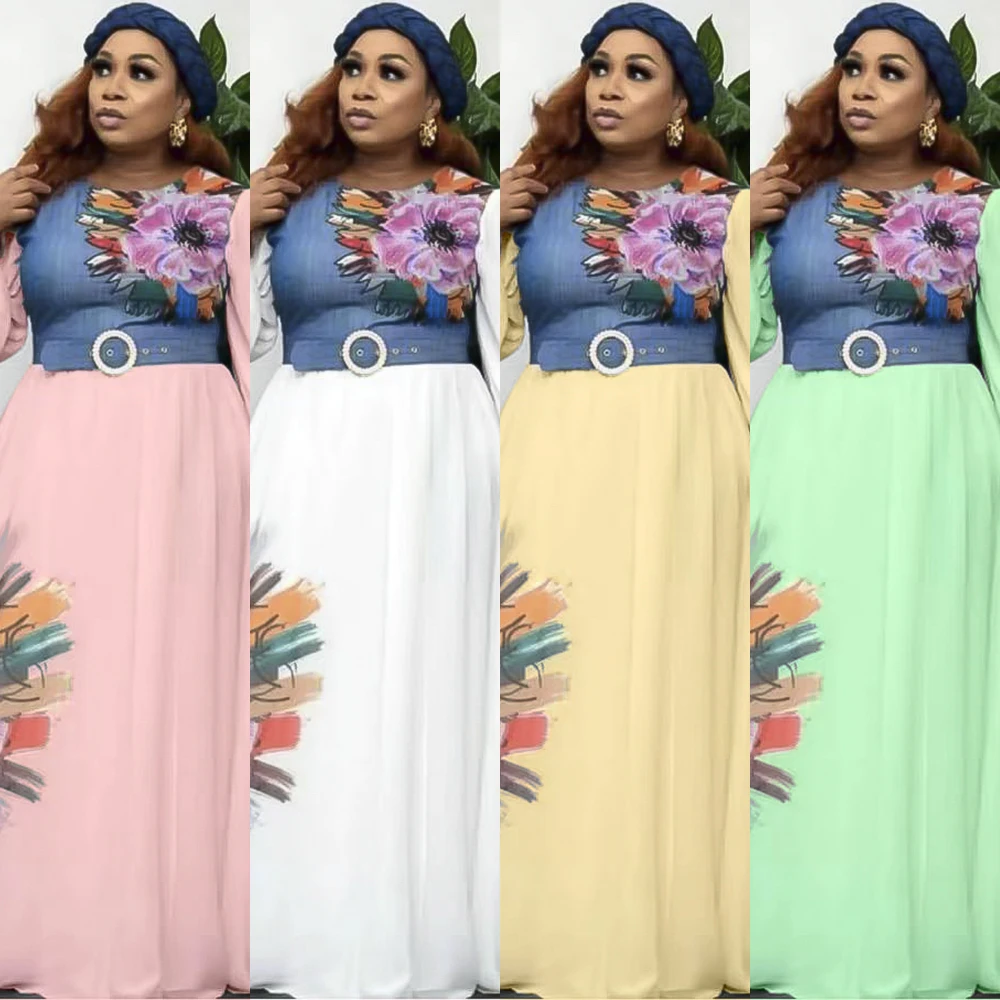 Elegant African Dresses for Women Africa Clothing Plus Size Turkey Wedding Party Long Dress Dashiki Ankara Outfits Robe
Elegant African Dresses for Women Africa Clothing Plus Size Turkey Wedding Party Long Dress Dashiki Ankara Outfits Robe