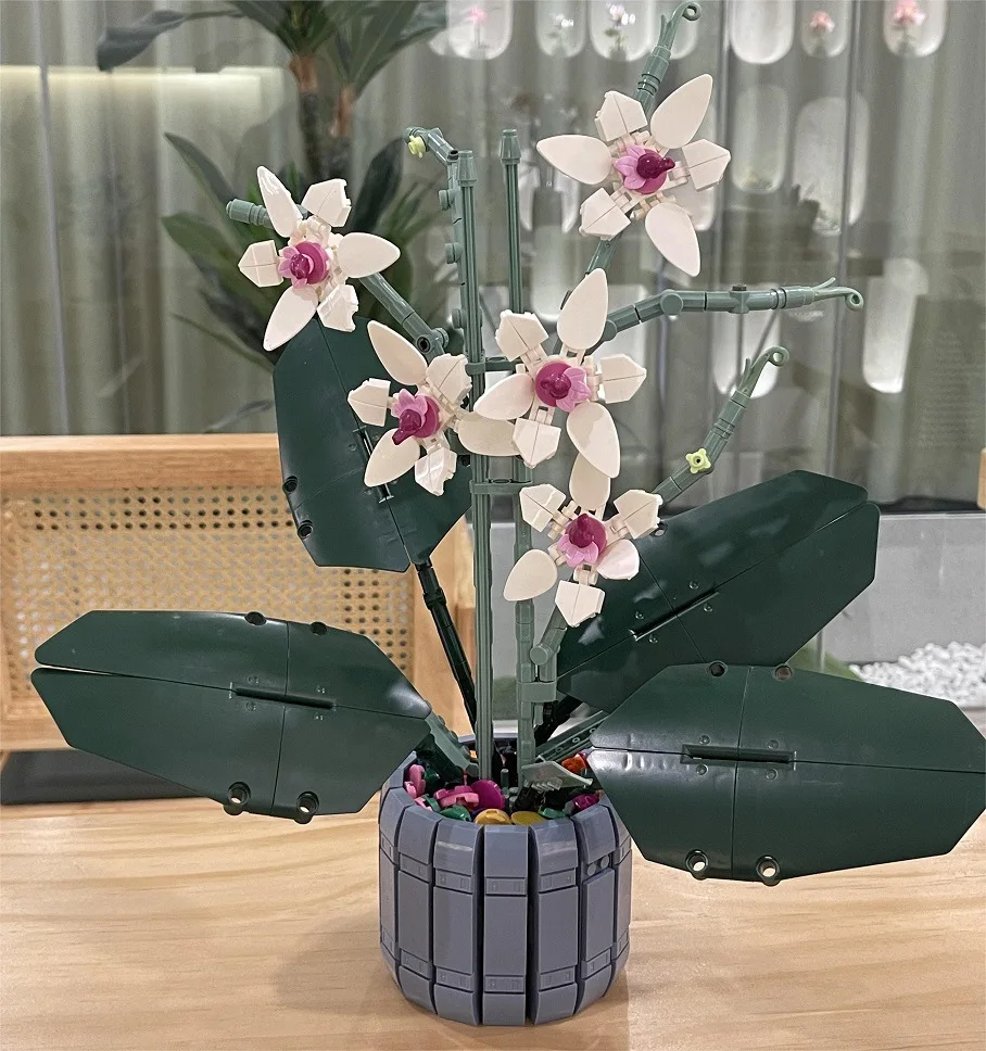 Children's Educational Assembling Building Block Flower Small Particle Simulation Lotus Flower Potted Building Block Toy
Children's Educational Assembling Building Block Flower Small Particle Simulation Lotus Flower Potted Building Block Toy