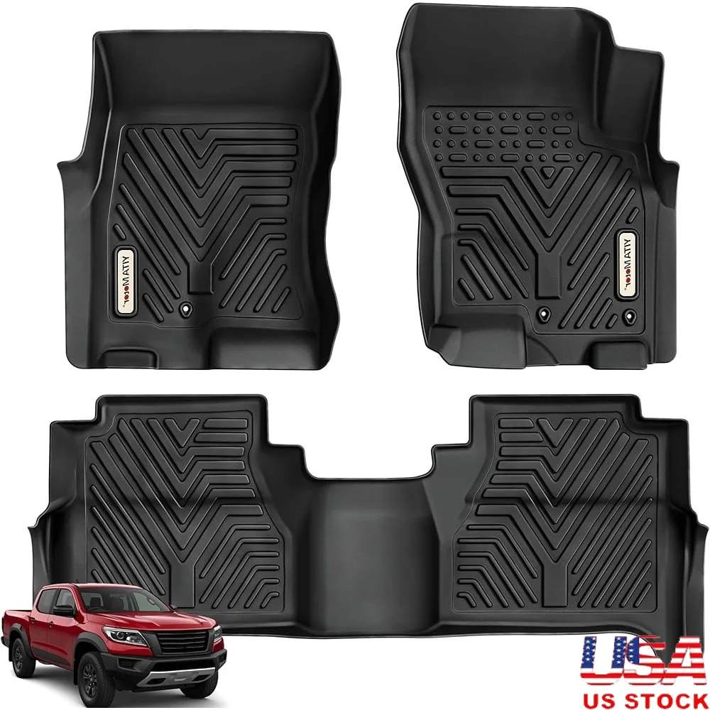 Custom Fit Floor Mats 2008-2021 Nissan Frontier Crew Cab All-Weather Protection Non-Slip TPE Floor Liners Easy Clean
Custom Fit Floor Mats 2008-2021 Nissan Frontier Crew Cab All-Weather Protection Non-Slip TPE Floor Liners Easy Clean