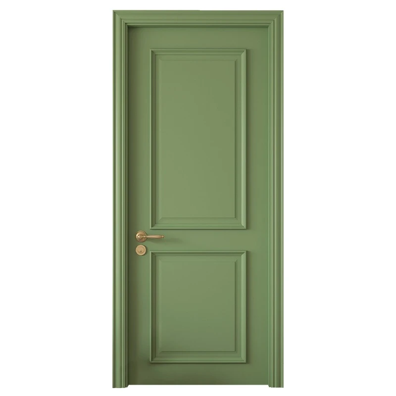 Retro solid wood paint door, milk green bedroom room indoor single door
Retro solid wood paint door, milk green bedroom room indoor single door