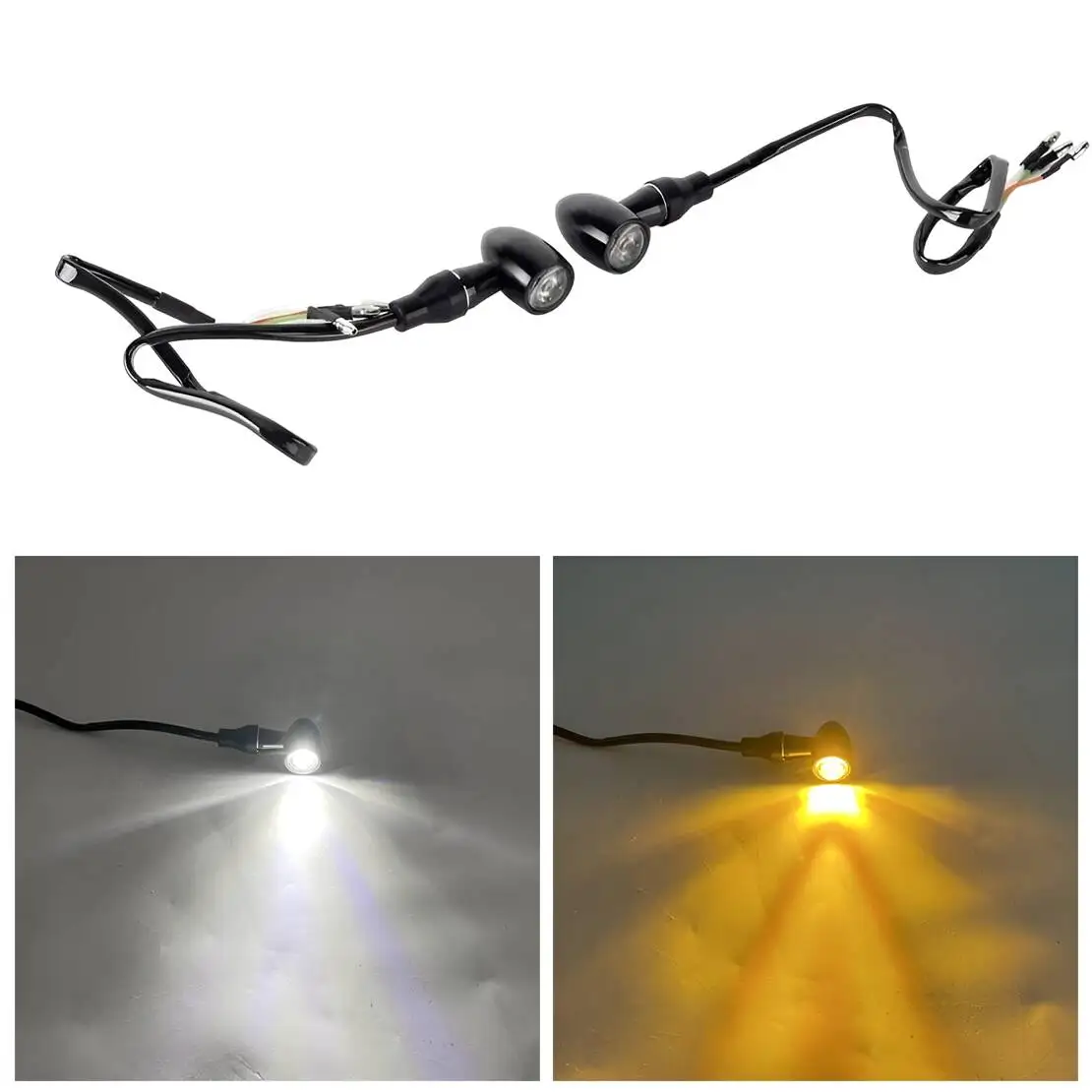 1 Pair 2 In 1 Mini Led Front Turn Signal Light DRL Lamp Indicator Blinker Fit For 8mm Bolt Motorcycle Scooter Dirt Street Bike
1 Pair 2 In 1 Mini Led Front Turn Signal Light DRL Lamp Indicator Blinker Fit For 8mm Bolt Motorcycle Scooter Dirt Street Bike