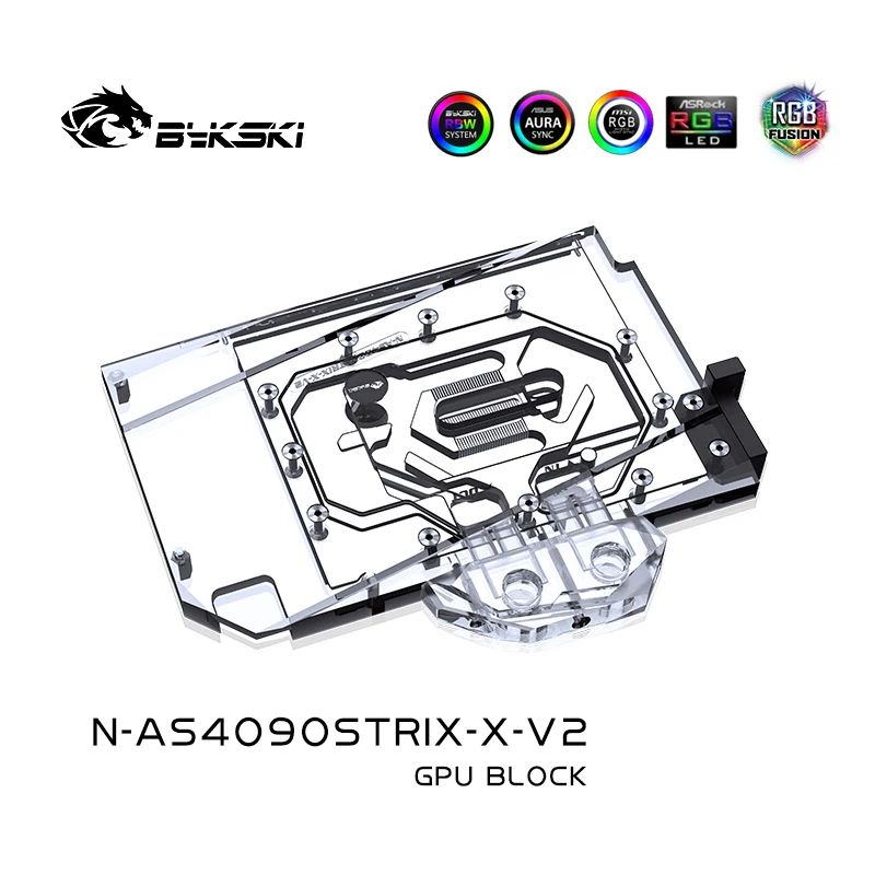 Блок графического процессора Bykski для ASUS TUF GAMING RTX 4090/RTX4090 ROG Strix, видеокарта с водяным охлаждением/радиатор N-AS4090STRIX-X
Блок графического процессора Bykski для ASUS TUF GAMING RTX 4090/RTX4090 ROG Strix, видеокарта с водяным охлаждением/радиатор N-AS4090STRIX-X
