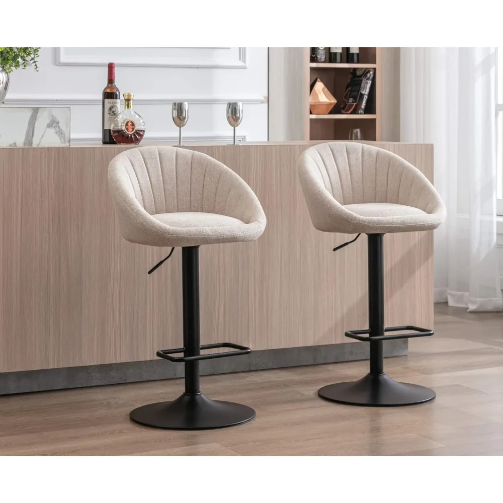 Adjustable Swivel Bar Stools Set of 2 Modern Counter Height Barstools with Low Back Comfy Upholstered Kitchen Island Bar Chairs
Adjustable Swivel Bar Stools Set of 2 Modern Counter Height Barstools with Low Back Comfy Upholstered Kitchen Island Bar Chairs