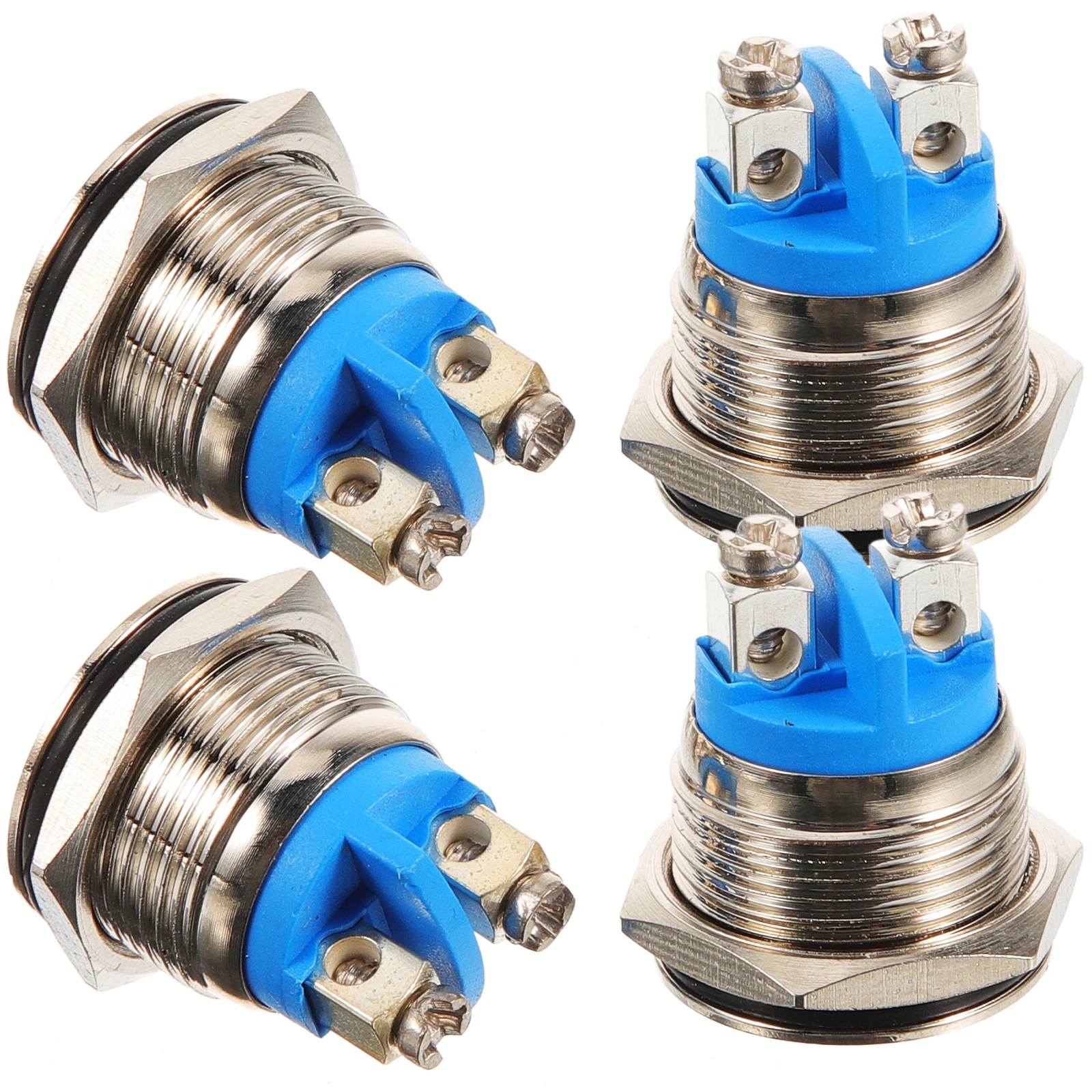 4pcs Doorbell Button Kit 16MM Wired Push Switch Buttons Easy Install Ringer Stripe for Homes Sturdy Durable Replacable
4pcs Doorbell Button Kit 16MM Wired Push Switch Buttons Easy Install Ringer Stripe for Homes Sturdy Durable Replacable