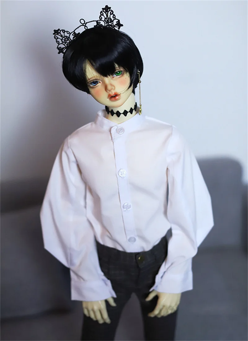 White stand collar lantern sleeves shirts for 1/3 1/4 SD17 Uncle man BJD SD doll accessories doll clothes doll overshirt
White stand collar lantern sleeves shirts for 1/3 1/4 SD17 Uncle man BJD SD doll accessories doll clothes doll overshirt