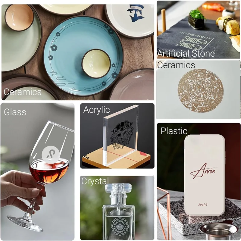 Laser Marking Paper Small Laser Engraver For DIY Laser Marking Engraver Cutter Machine, Used On Ceramics Glass Plastic Material
Laser Marking Paper Small Laser Engraver For DIY Laser Marking Engraver Cutter Machine, Used On Ceramics Glass Plastic Material