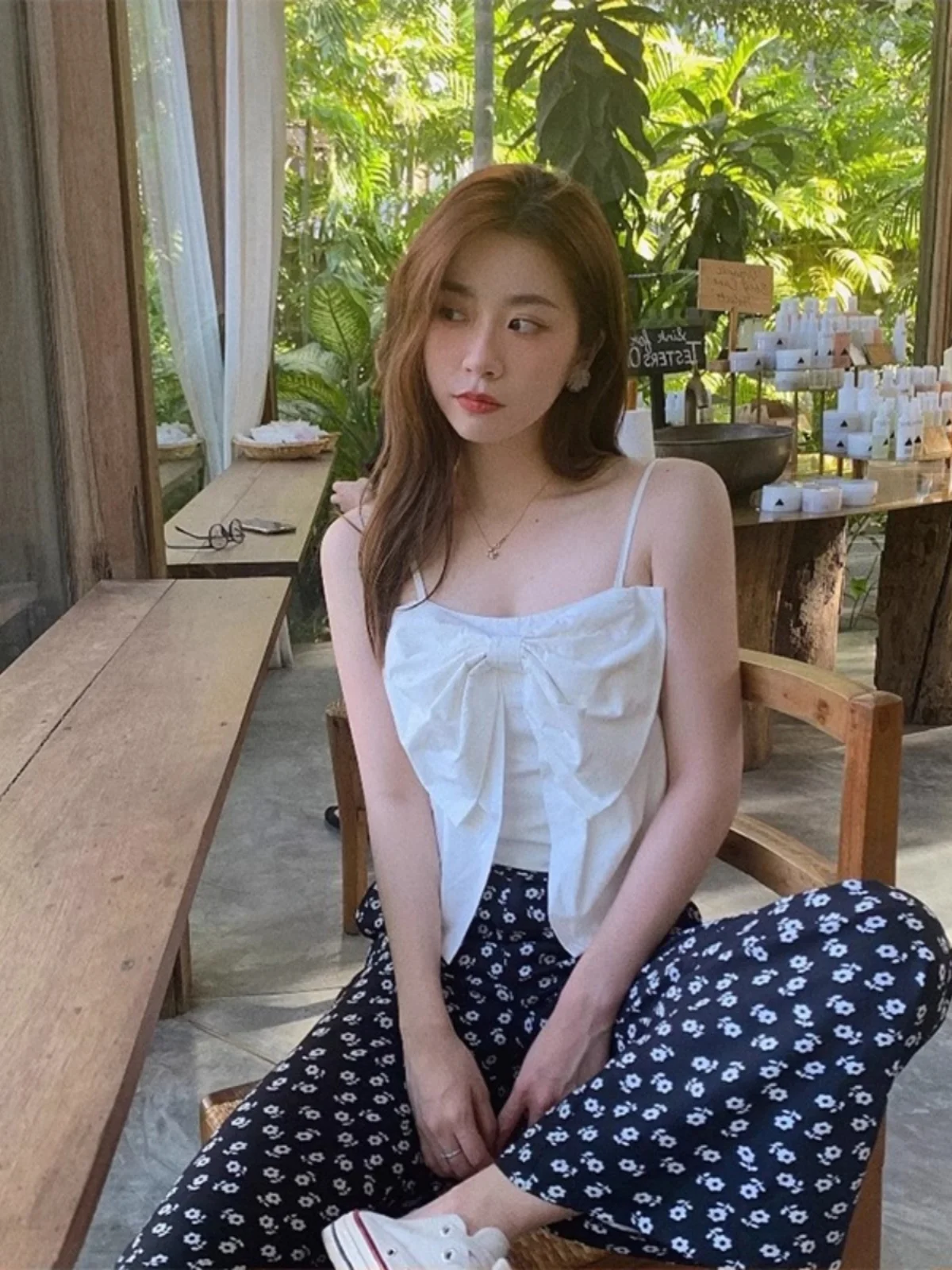 Женский топ Sweet Knot Strap, новинка лета 2023 г., Sle ort Sve Csole, внутренняя одежда, верхняя одежда, красивая основа Ba...
Женский топ Sweet Knot Strap, новинка лета 2023 г., Sle ort Sve Csole, внутренняя одежда, верхняя одежда, красивая основа Ba...