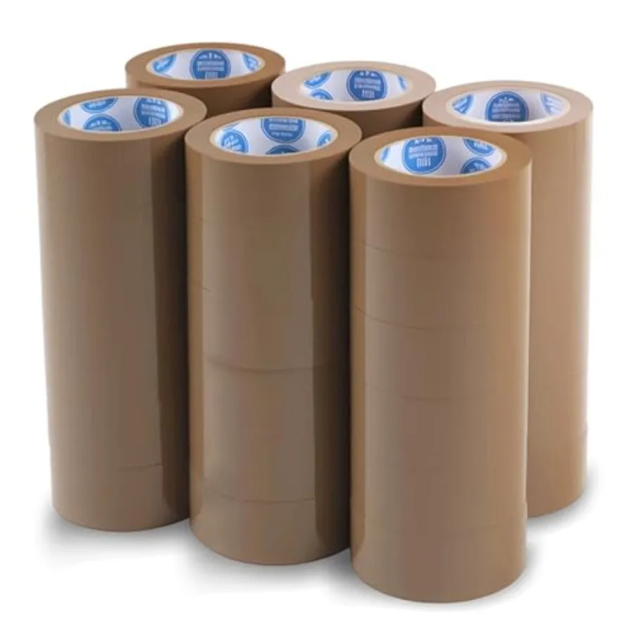 2Inch Brown Packing Tape 2.0 Mils 110 Yards - High Tensile Strength for Shipping Moving Boxes Sealing and Packaging Superior Ho
2Inch Brown Packing Tape 2.0 Mils 110 Yards - High Tensile Strength for Shipping Moving Boxes Sealing and Packaging Superior Ho