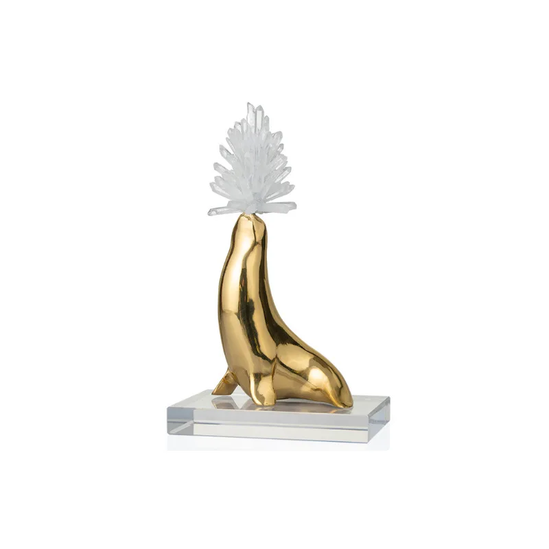 Methyst Luxury Metal Figurine Crystal Dolphin & Sea Lion for Home Office Decor or Birthday/Anniversary Gift Idea
Methyst Luxury Metal Figurine Crystal Dolphin & Sea Lion for Home Office Decor or Birthday/Anniversary Gift Idea