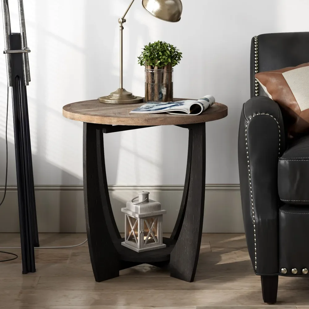 COZAYH Rustic Farmhouse End Table With Storage Shelf, French Country Accent Side Table For Family, Dinning Or Living Room, Smal
COZAYH Rustic Farmhouse End Table With Storage Shelf, French Country Accent Side Table For Family, Dinning Or Living Room, Smal