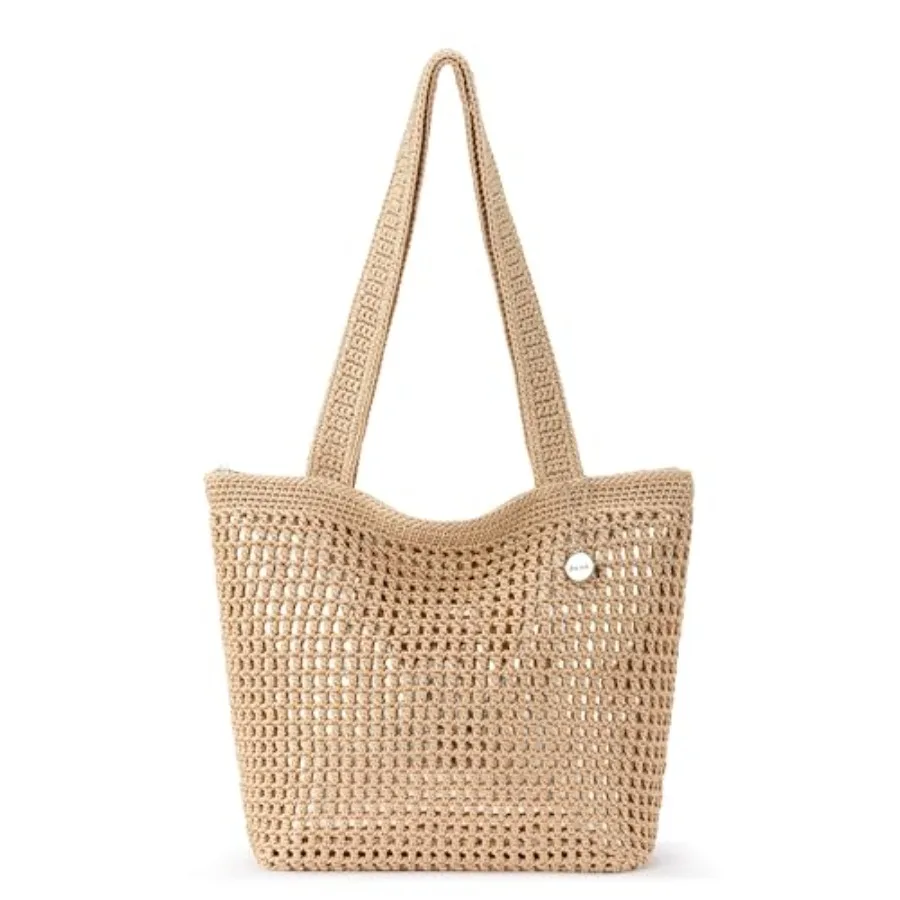 Casual Classics Tote Bag - Hand Crochet Woman's Purse For Everyday Travel Beach Bag - Handbag With Shoulder Straps
Casual Classics Tote Bag - Hand Crochet Woman's Purse For Everyday Travel Beach Bag - Handbag With Shoulder Straps