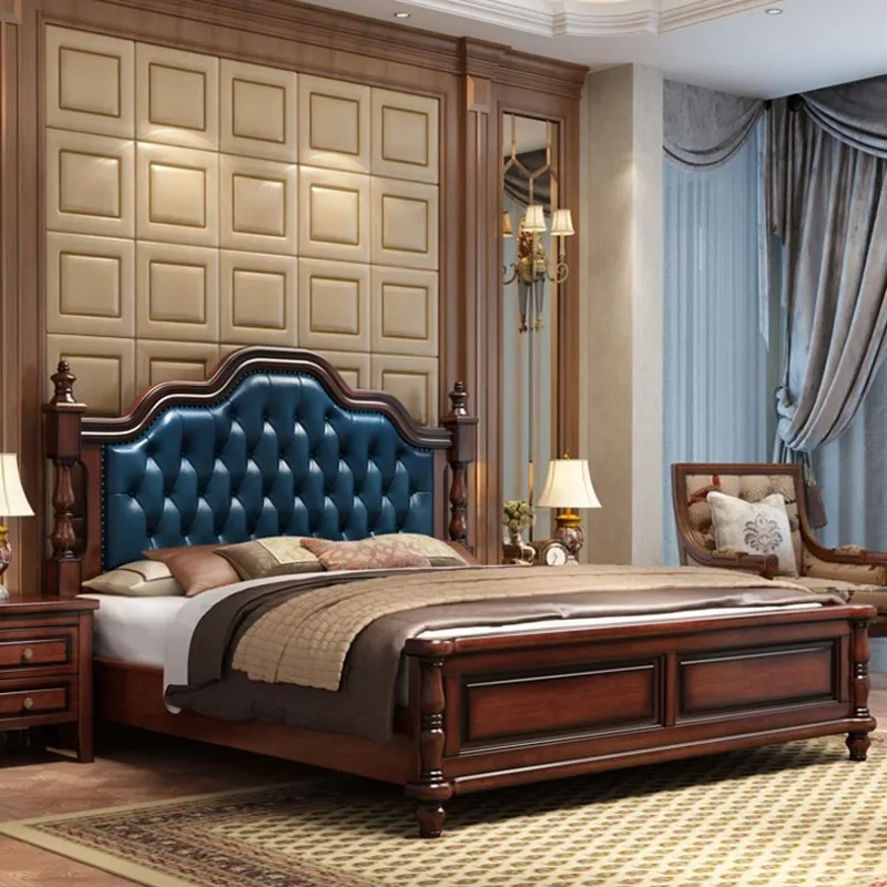 Aesthetic Bedroom Bed Frame European Wood Style Drawers King Size Bed Frame Girl Master Base De Cama Matrimonial Home Furniture
Aesthetic Bedroom Bed Frame European Wood Style Drawers King Size Bed Frame Girl Master Base De Cama Matrimonial Home Furniture