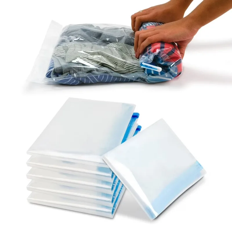 CarryOn 4 Piece Travel Roll-up Space Saving Bags, Clear
CarryOn 4 Piece Travel Roll-up Space Saving Bags, Clear