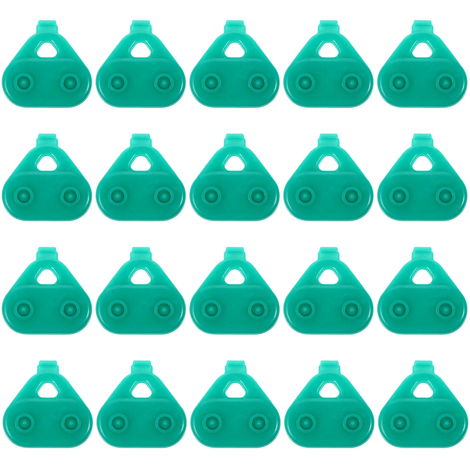 20 PCS Insect Net Fixed Buckle Hanging Clips Holder Agricultural Film Green Sunshade
20 PCS Insect Net Fixed Buckle Hanging Clips Holder Agricultural Film Green Sunshade