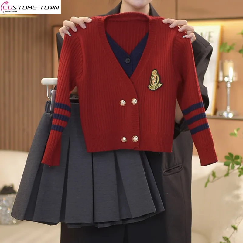 Autumn/Winter Korean New Fashion Women's Knitted Sweater+Fashion pleated Skirt Two Piece Set
Autumn/Winter Korean New Fashion Women's Knitted Sweater+Fashion pleated Skirt Two Piece Set