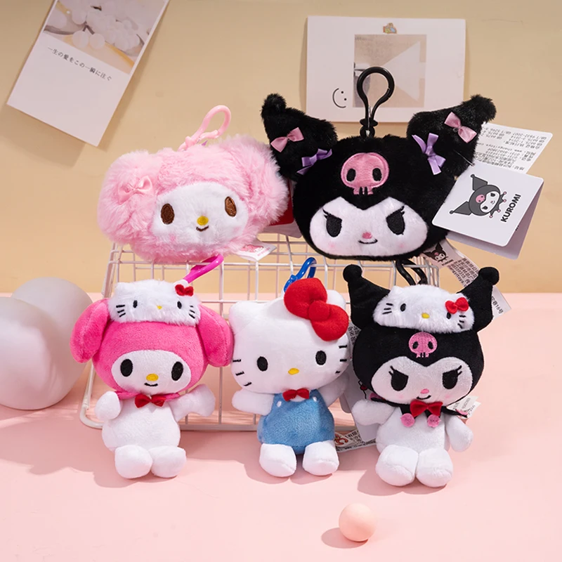 Sanrio Hello Kitty Kuromi Melody Cinnamoroll плюшевая игрушка кукла брелок рюкзак кулон мультфильм и милые детские игрушки подарок
Sanrio Hello Kitty Kuromi Melody Cinnamoroll плюшевая игрушка кукла брелок рюкзак кулон мультфильм и милые детские игрушки подарок