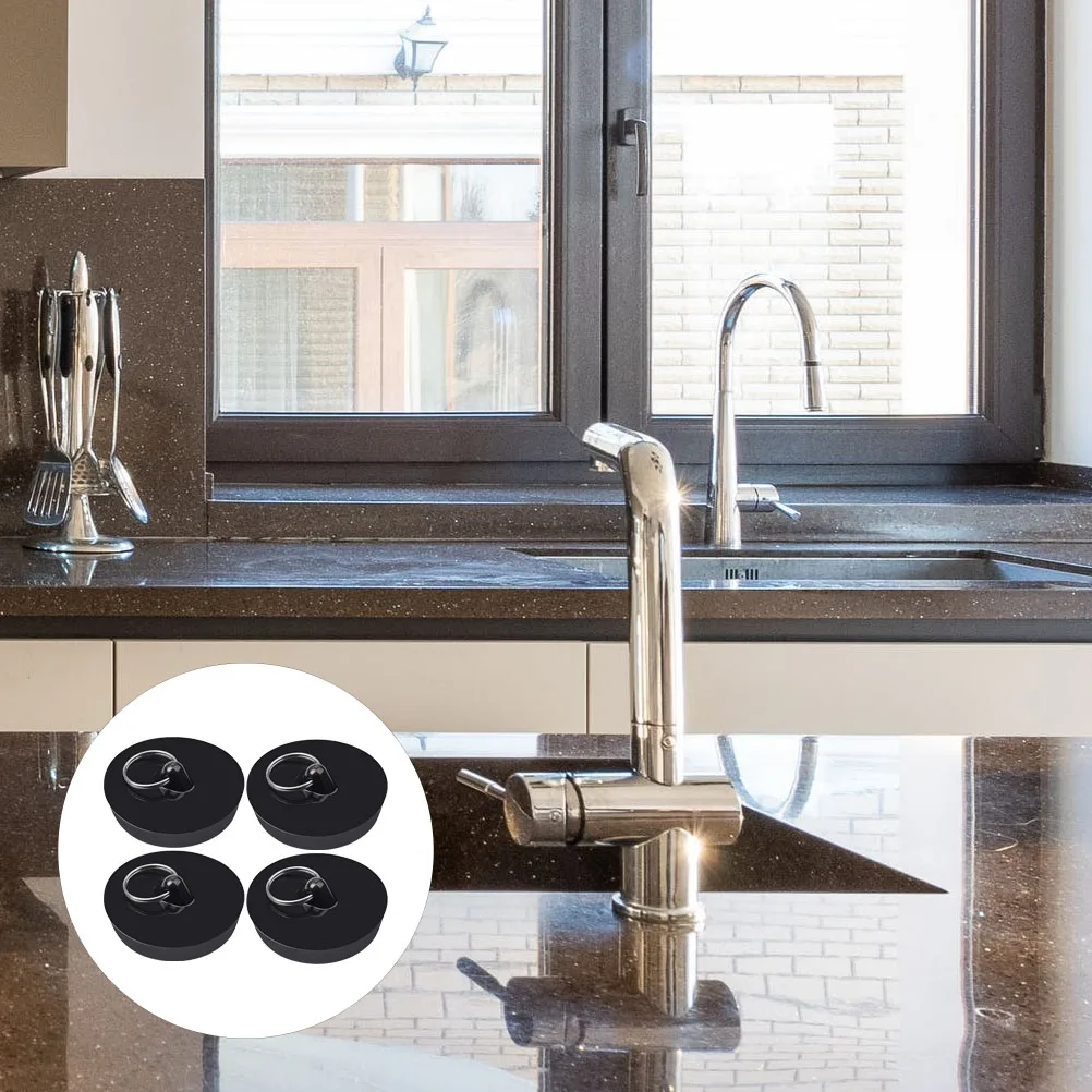 4Pcs Drain Bath Stopper Thickened Stainless Steel Sink Seal Cover Bathroom Accessories Kitchen Sink Plug Water Stopper
4Pcs Drain Bath Stopper Thickened Stainless Steel Sink Seal Cover Bathroom Accessories Kitchen Sink Plug Water Stopper