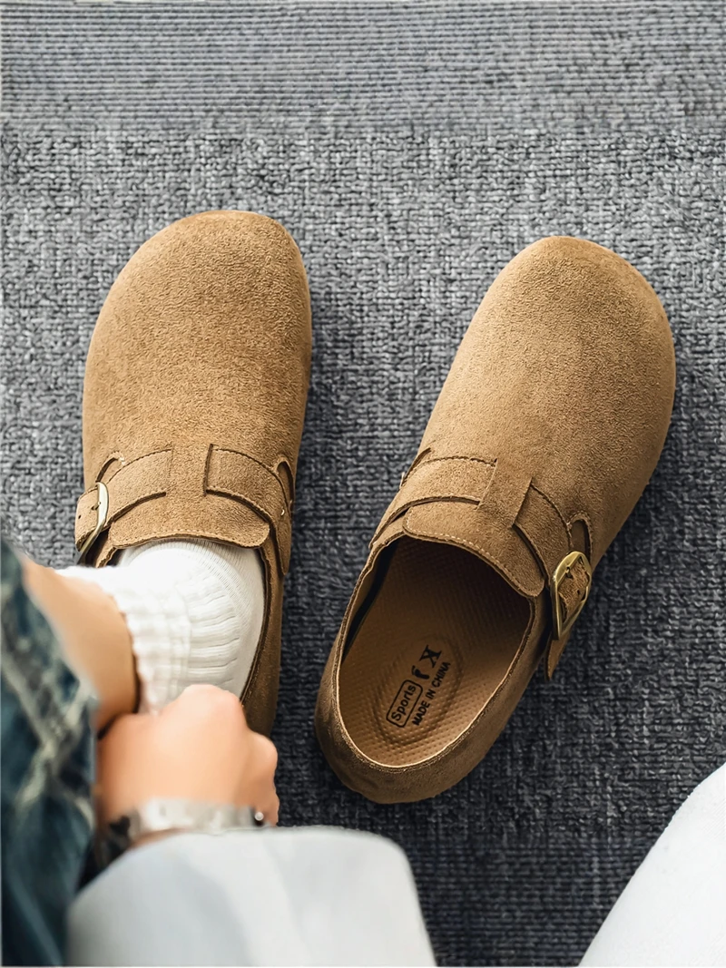 Men's Shoes 2026 New Summer Retro Anti-slip Trendy Slip-on Office Commute Mule Shoes Leather Upgraded Version
Men's Shoes 2026 New Summer Retro Anti-slip Trendy Slip-on Office Commute Mule Shoes Leather Upgraded Version