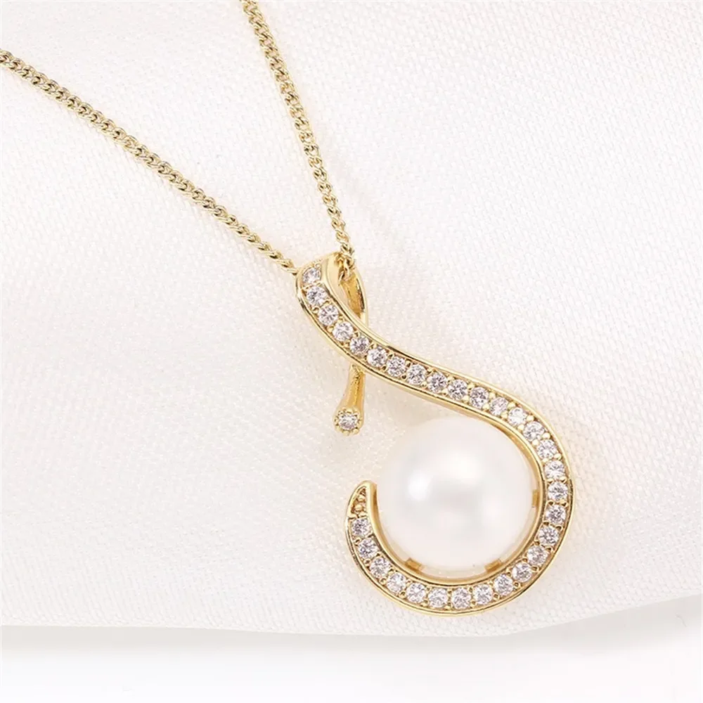 DIY Gold-Plated Pearl Pendant Setting, Handmade Jewelry Crafting Accessories Jewelry Findings No Pearl No Chain
DIY Gold-Plated Pearl Pendant Setting, Handmade Jewelry Crafting Accessories Jewelry Findings No Pearl No Chain