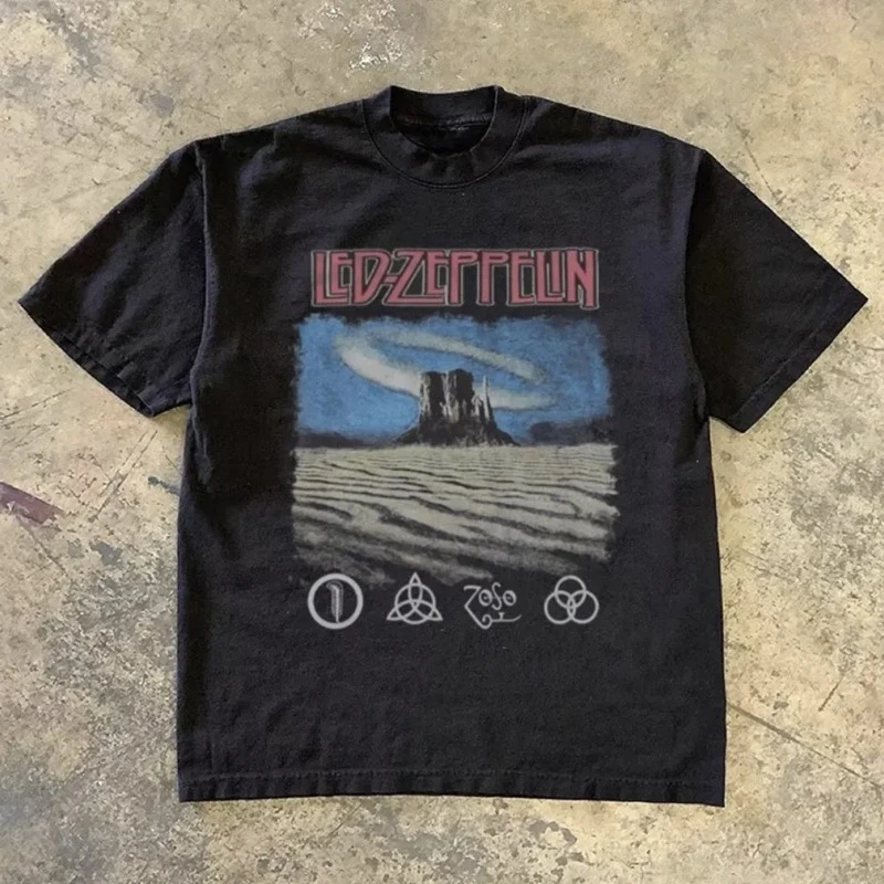 260 grams of heavy pure cotton! Landscape vintage American alphabet couple's clothing men's and women's loose Street Loose
260 grams of heavy pure cotton! Landscape vintage American alphabet couple's clothing men's and women's loose Street Loose
