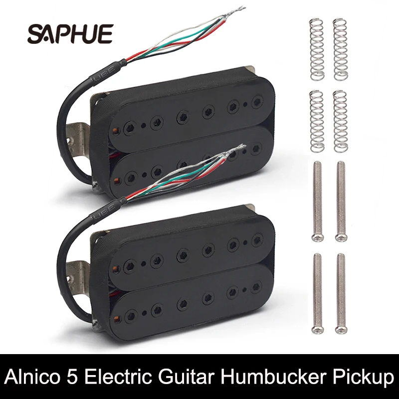 Винтажный альнико 5 хамбакер Пикап двойная катушка электрогитара мост звукосниматель детали для гитары черные теплый звук черный 
Винтажный альнико 5 хамбакер Пикап двойная катушка электрогитара мост звукосниматель детали для гитары черные теплый звук черный