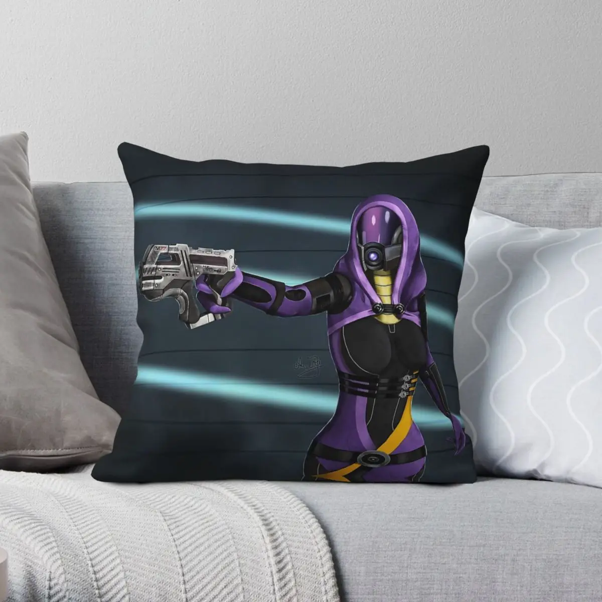 Mass Effect Tali'Zorah Square Pillowcase Polyester Linen Velvet Creative Zip Decor Pillow Case Sofa Cushion Cover
Mass Effect Tali'Zorah Square Pillowcase Polyester Linen Velvet Creative Zip Decor Pillow Case Sofa Cushion Cover