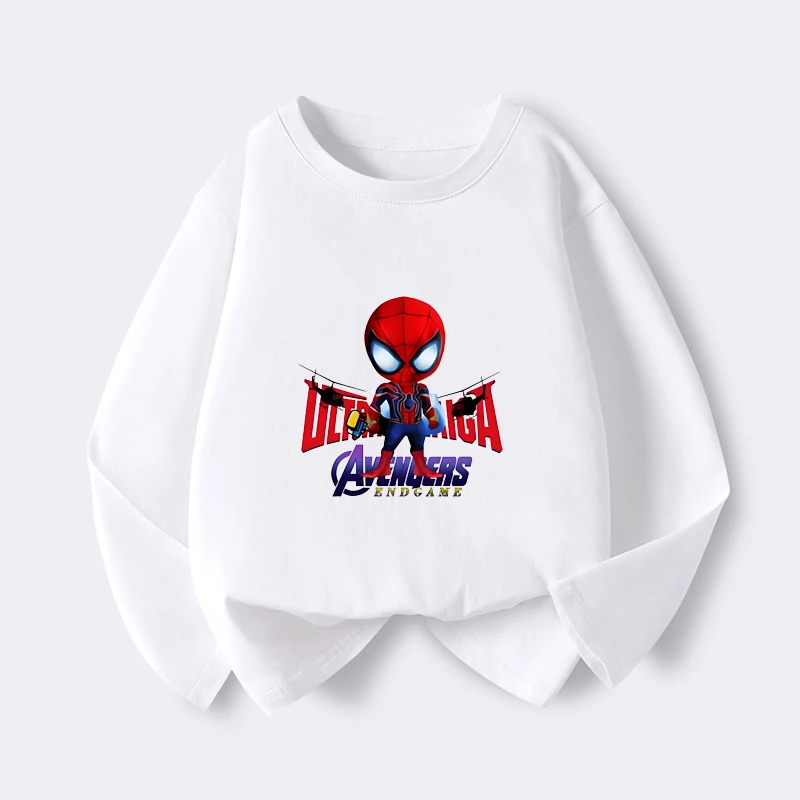 Marvel Spider Man Anime Long Sleeve T-Shirt for Kids round Neck Fashion Top Cool Kids' Clothing
Marvel Spider Man Anime Long Sleeve T-Shirt for Kids round Neck Fashion Top Cool Kids' Clothing