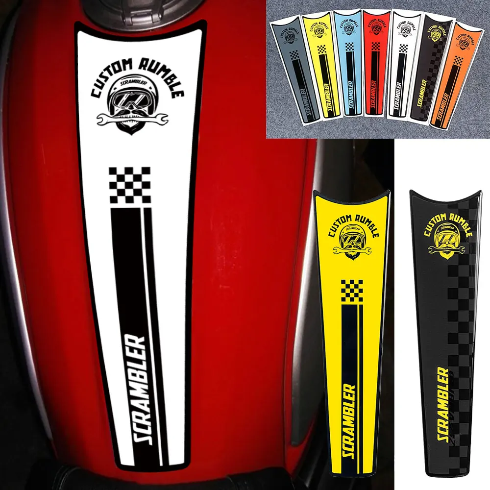 For DUCATI SCRAMBLER 800 1100 CLASSIC THROTTLE Motorcycle Accessories 3M 3D Gel Fuel Tank Pad Decorative Stickers Decals
For DUCATI SCRAMBLER 800 1100 CLASSIC THROTTLE Motorcycle Accessories 3M 3D Gel Fuel Tank Pad Decorative Stickers Decals