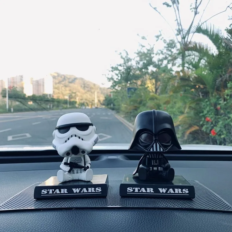 Stars Warsed Cute Cartoon Creative Car Ornament Shaking Head Doll Desktop Auto Interior Decoration Figurine
Stars Warsed Cute Cartoon Creative Car Ornament Shaking Head Doll Desktop Auto Interior Decoration Figurine