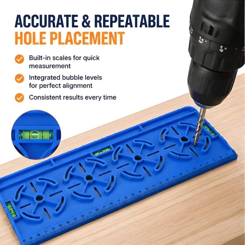 Accurate Hole Positioning Guide For Electrical Outlet Installation Including Measurement Lines And Balance Display M4YD
Accurate Hole Positioning Guide For Electrical Outlet Installation Including Measurement Lines And Balance Display M4YD