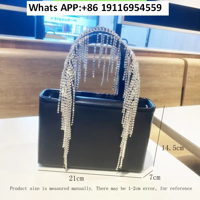 Tassel bag, handbag, single shoulder diagonal cross chain bag, tote bag, small bag for women
Tassel bag, handbag, single shoulder diagonal cross chain bag, tote bag, small bag for women