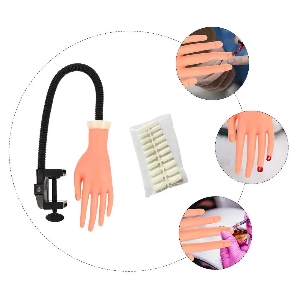 1 Set Silicone Fake Hand With Fake Tips For Art Practice Manicure Training Nail Art Nails Manicure Tools Nail Practice Tool
1 Set Silicone Fake Hand With Fake Tips For Art Practice Manicure Training Nail Art Nails Manicure Tools Nail Practice Tool