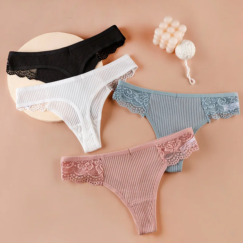 Cotton Women's Panties Sexy Sports Thong No Trace Breathable European and American Large Size Panties Women Pure Desire
Cotton Women's Panties Sexy Sports Thong No Trace Breathable European and American Large Size Panties Women Pure Desire