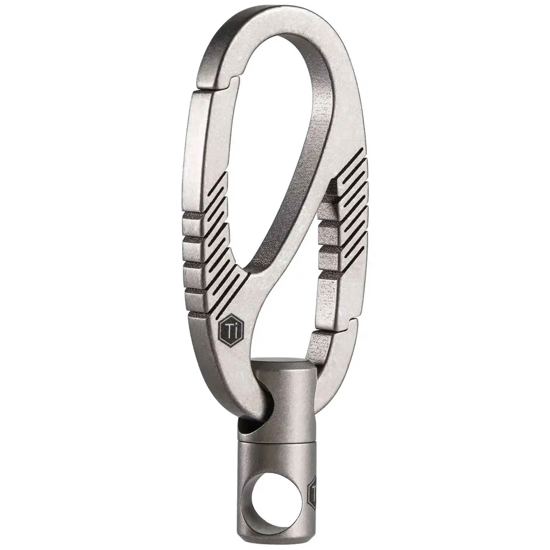 KeyUnity KM09 Titanium Carabiner Keychain Clip, Dual-Gate Quick Release EDC Key Ring Holder Organizer for Men and Women
KeyUnity KM09 Titanium Carabiner Keychain Clip, Dual-Gate Quick Release EDC Key Ring Holder Organizer for Men and Women
