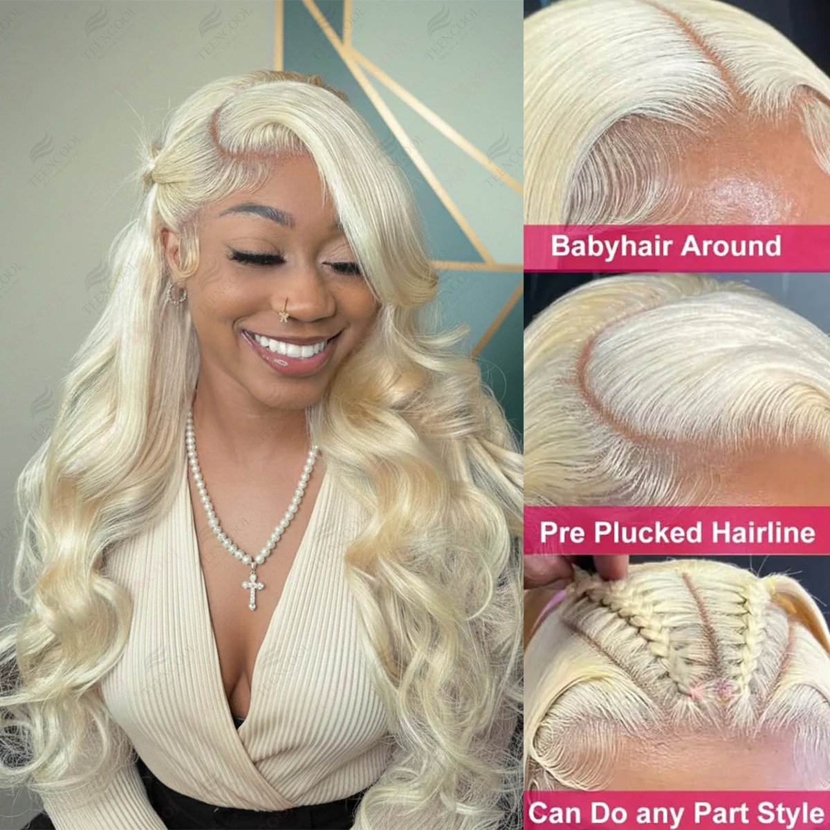 613 Body Wave Human Hair Wig 13x6 Hd Lace Frontal Wig Pre Plucked Brazilian Blonde 613 Lace Front Wigs 30 inch 13x4 Lace 613 Wig
613 Body Wave Human Hair Wig 13x6 Hd Lace Frontal Wig Pre Plucked Brazilian Blonde 613 Lace Front Wigs 30 inch 13x4 Lace 613 Wig